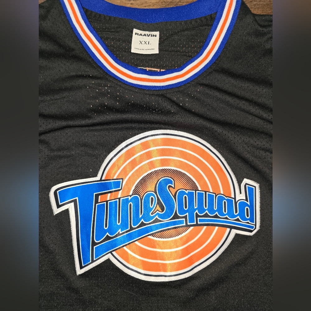 Space Jams Tune Squad Jersey Bugs Bunny #1 Black Jersey Mens xxl RAAVIN tank